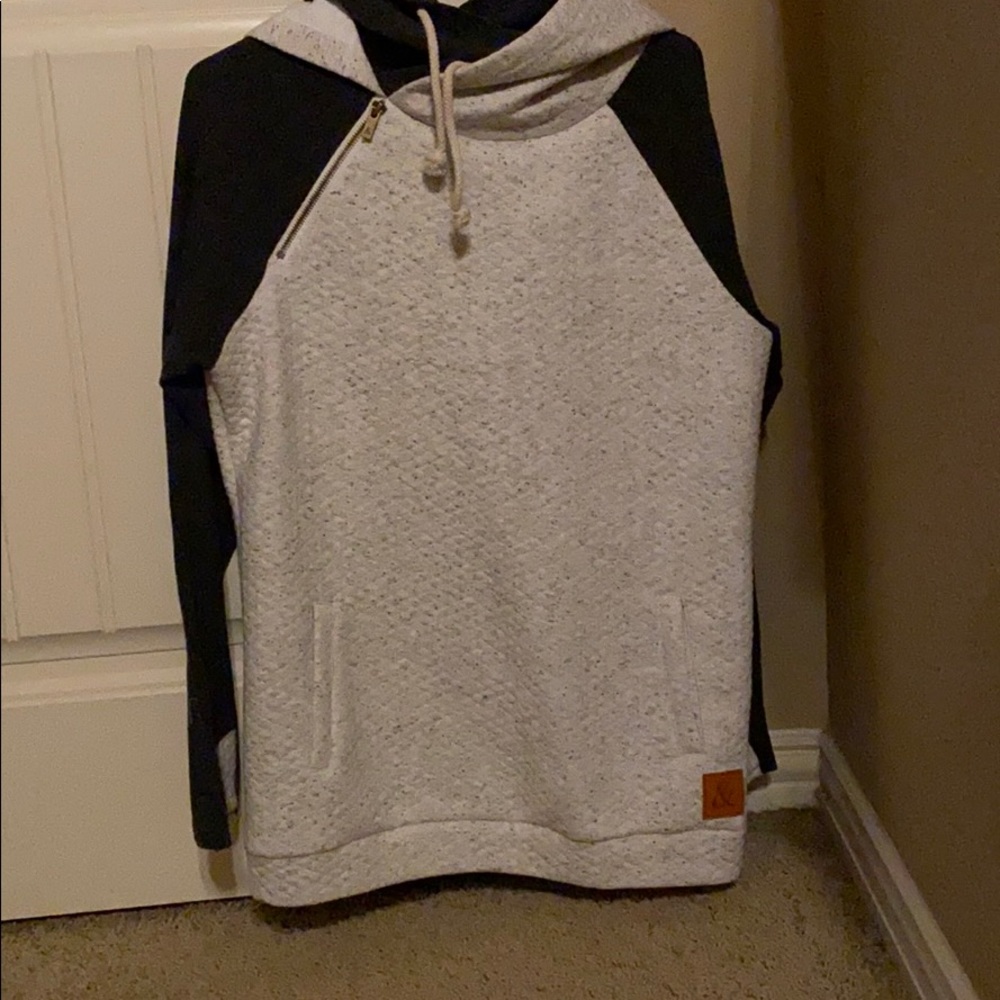 Ampersand ave double hoodie